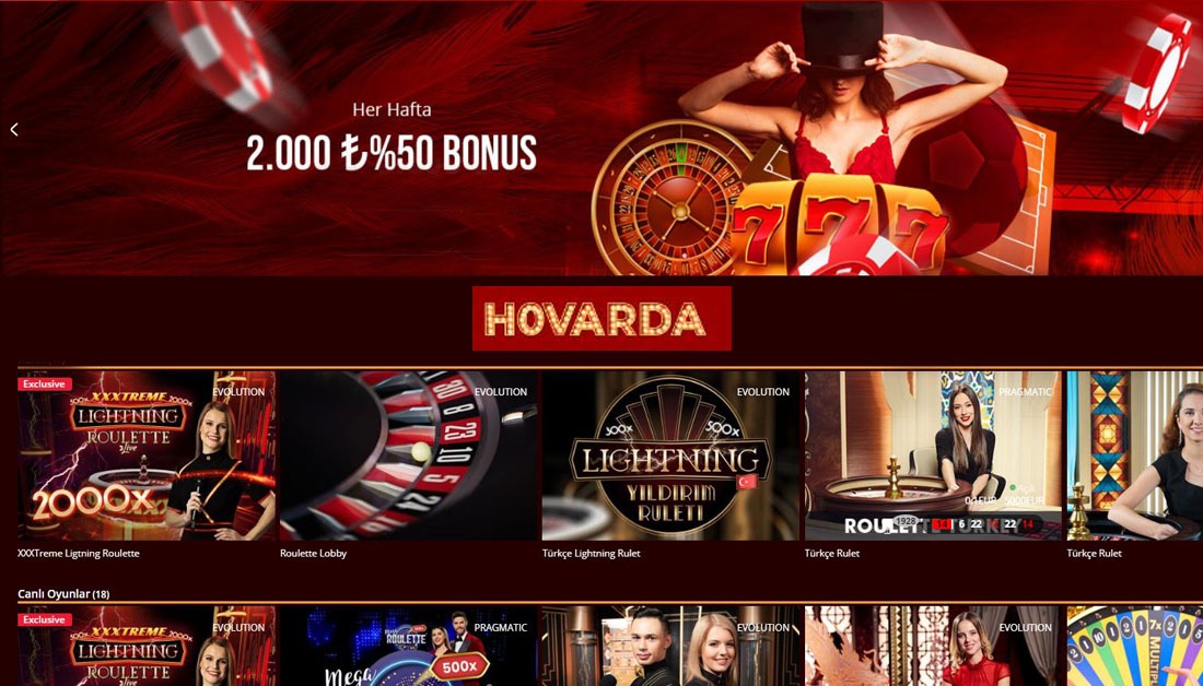 Hovarda Bet Giriş, Hovarda Şikayet, Hovarda Bahis Sitesi